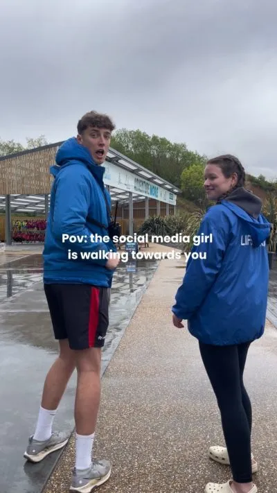 Seems like our lifeguards didn't know that being on camera was part of the job description... 🫣Our aquapark is open today from 12PM-4PM, everything else is on from 9AM-4PM. Get booked in using the link in our bio or splashni.com 💦