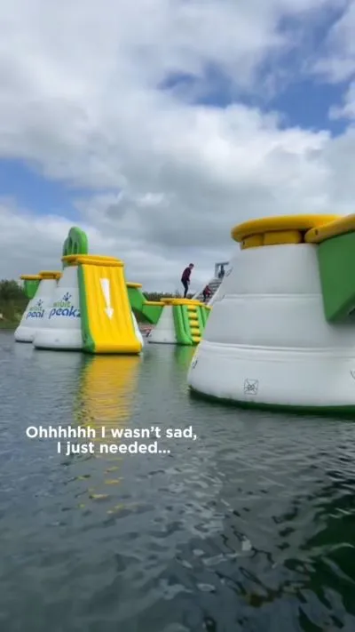 Feel like you need a bit of a shake? You need a dose of Splash!Aquapark sessions today from 12PM, everything else is available from 9AM. Book your slot using the link in our bio or splashni.com 💦